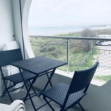 As18656 - Grand Studio Vue Mer, Direct Sur Plage Avec Parking Prive Le Grau-du-Roi Exterior foto